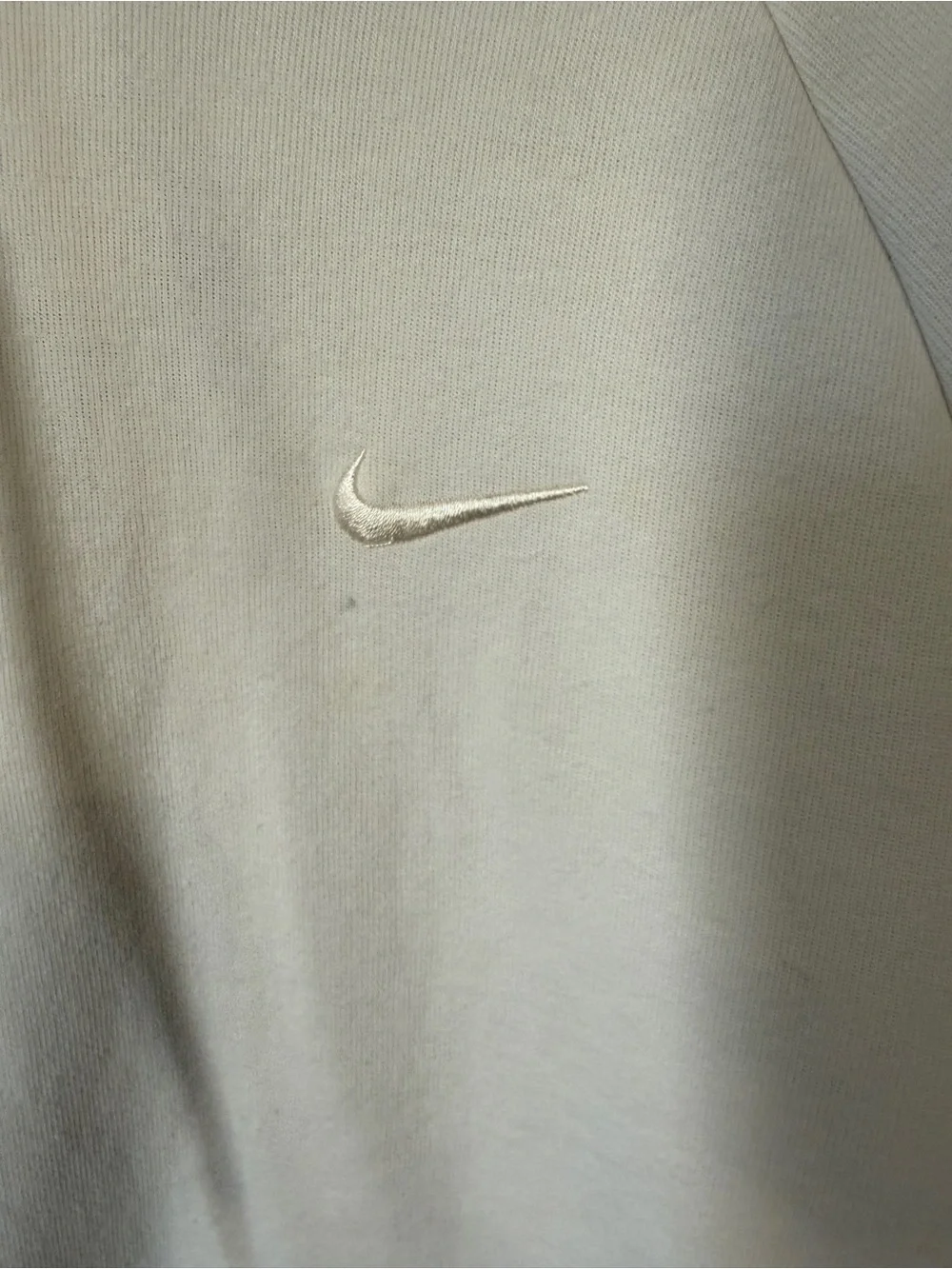 Men’s Small Off White Nike Hoodie - Minimal Style